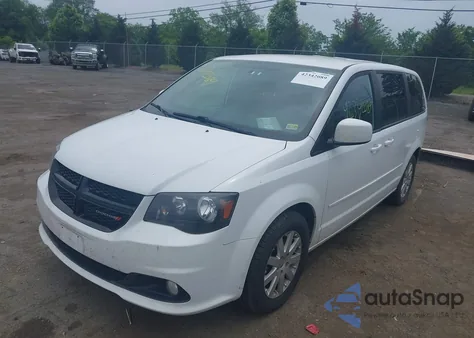2015 Dodge Grand Caravan Sxt из США, поврежденный, VIN 2C4RDGCG7FR593416